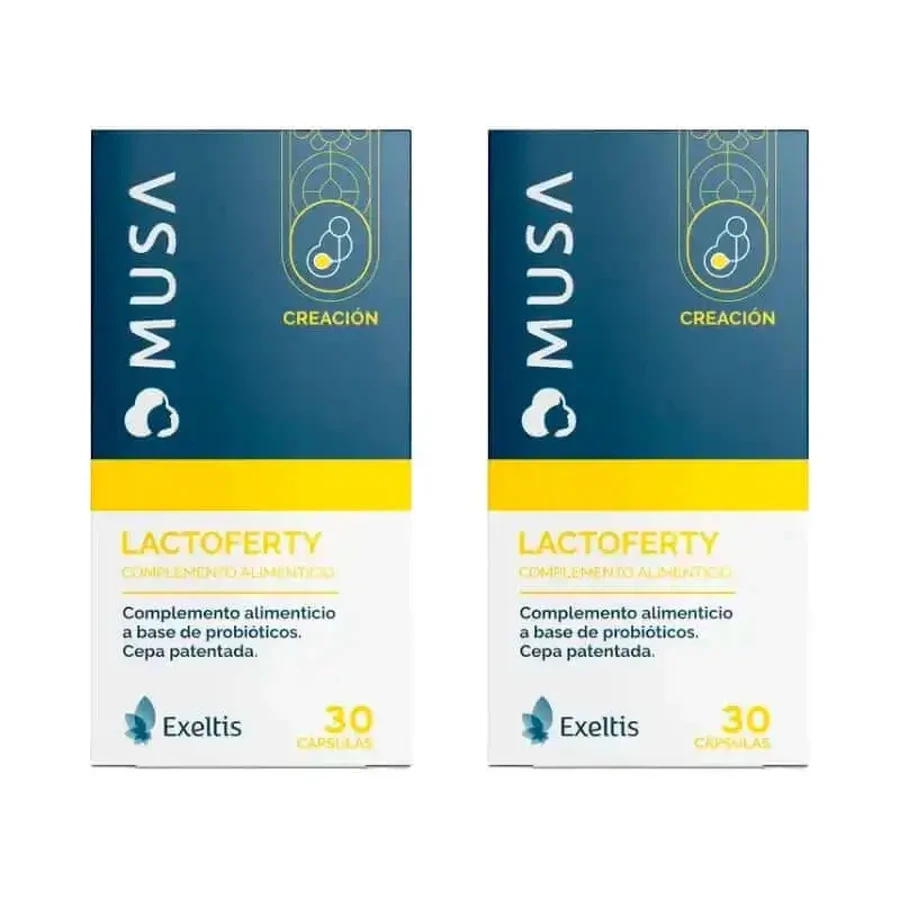 Пробиотик Musa Duplo Lactoferty Fertility , 2 x 30 капсул: цены и характеристики