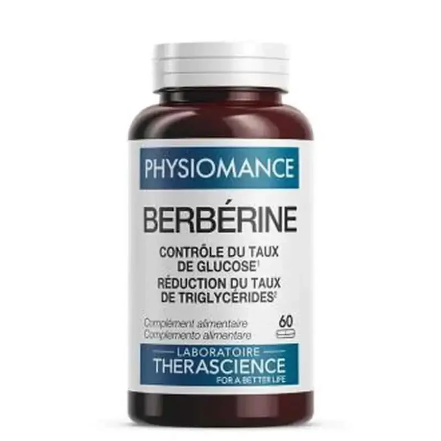 Therascience Physiomance Berberine 60 таблеток: цены и характеристики
