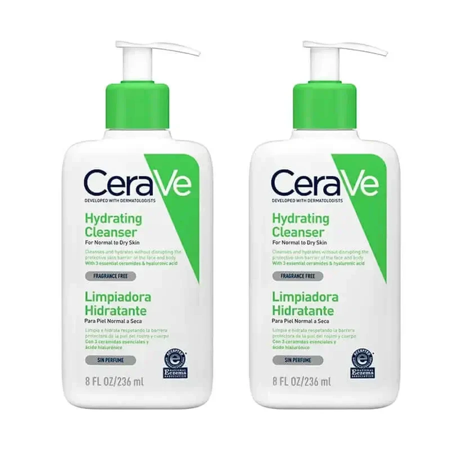 CeraVe Duplo Увлажняющий очищающий гель, 2 x 236 мл: цены и характеристики