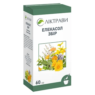 Элекасол сбор пачка 60 г, с внутр. пакетом