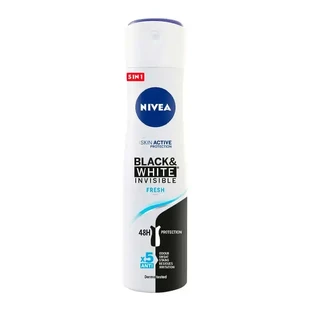 NIVEA Black & White Невидимый свежий дезодорант-спрей, 200 мл
