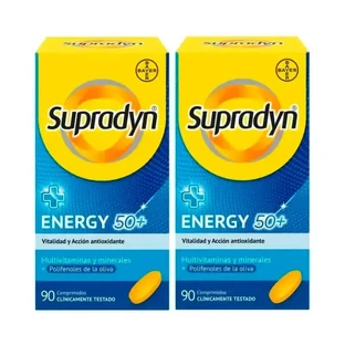 Supradyn Active 50+ Pack 2 x 90 таблеток