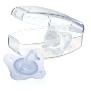 Пустышка Chicco Physioform Minisoft голубая 0-2M 2 шт.