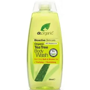 Dr.Organic Гель для душу з чайного дерева для всіх типів шкіри, 250 мл