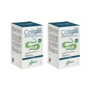 Швидкорозчинна пляшка Aboca Coligas, 2X50 капсул
