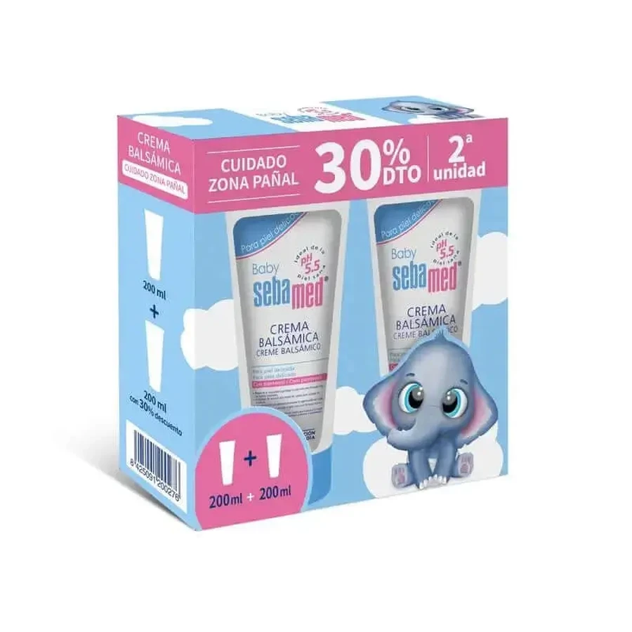 Заспокійливий крем Sebamed Baby Duplo, 200 мл: ціни та характеристики