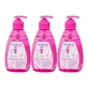 Гель для щоденної інтимної гігієни Lactacyd Triple Pediatric Ultra Gentle Daily Intimate Hygiene 3 x 200 мл