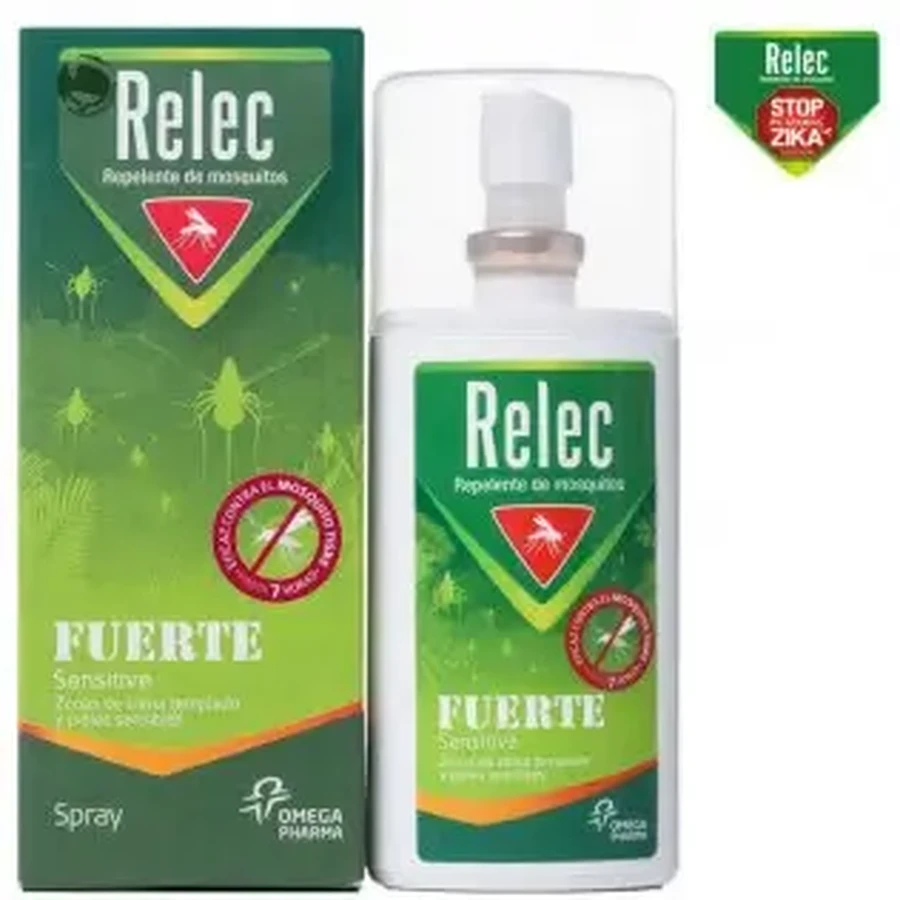 Спрей для отпугивания комаров Relec Strong Sensitive 75 мл: цены и характеристики