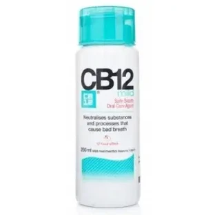 CB12 Ополіскувач для порожнини рота М'який ополіскувач зі смаком м'яти 250 мл