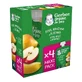 GERBER Pouch Organic Multipack Груша, яблуко, банан