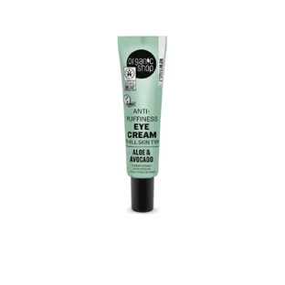 Organic Shop Organic Shop Крем для век против отеков с авокадо и алоэ для всех типов кожи, 30 мл