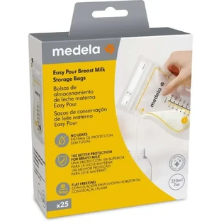 Пакетики для грудного молока Medela Easy Pour, 25 шт.