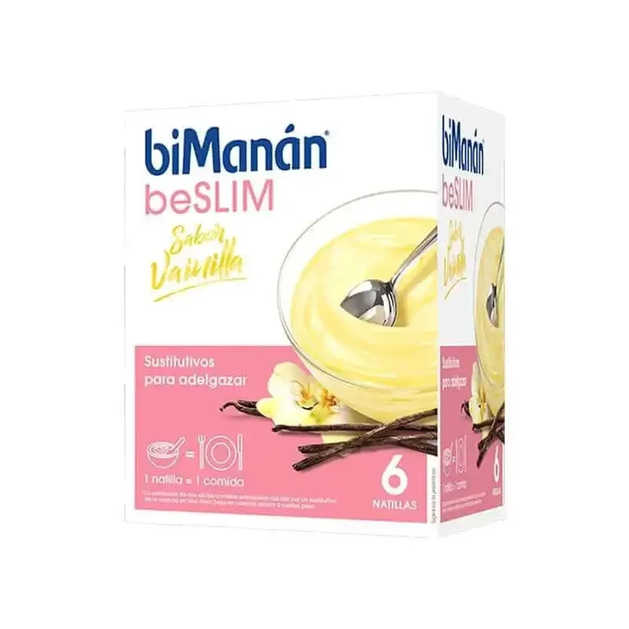 заварний крем зі смаком ванілі biManan Beslim 6 пакетиків: ціни та характеристики