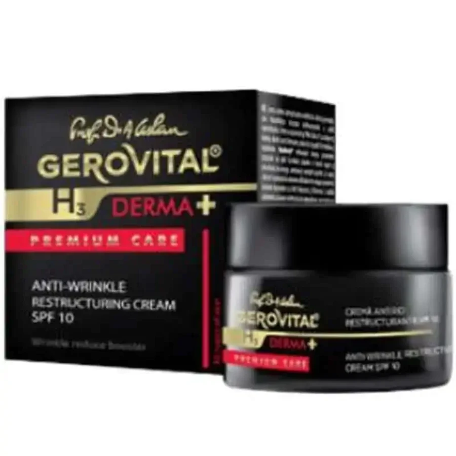 Gerovital H3 (Dr. Ana Aslan) Gerovital Крем проти зморшок Reestruc.Sfp10 50мл.: ціни та характеристики