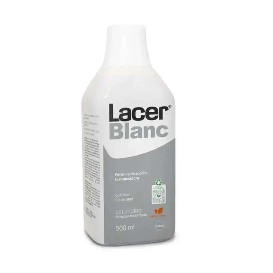 Ополіскувач для порожнини рота Lacerblanc Plus Citrus 500 мл Без спирту: ціни та характеристики