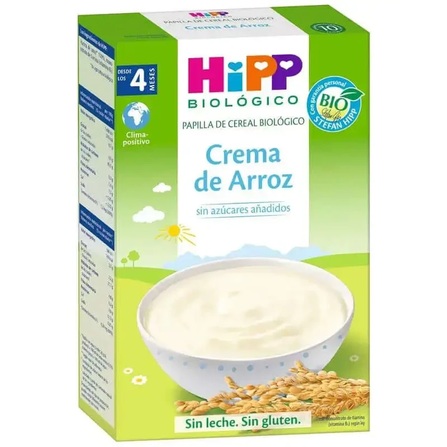 Hipp Organic Безглютеновий рисовий крем, 200 г: ціни та характеристики