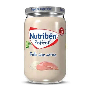Nutriben Potito Курица с рисом, 235 г