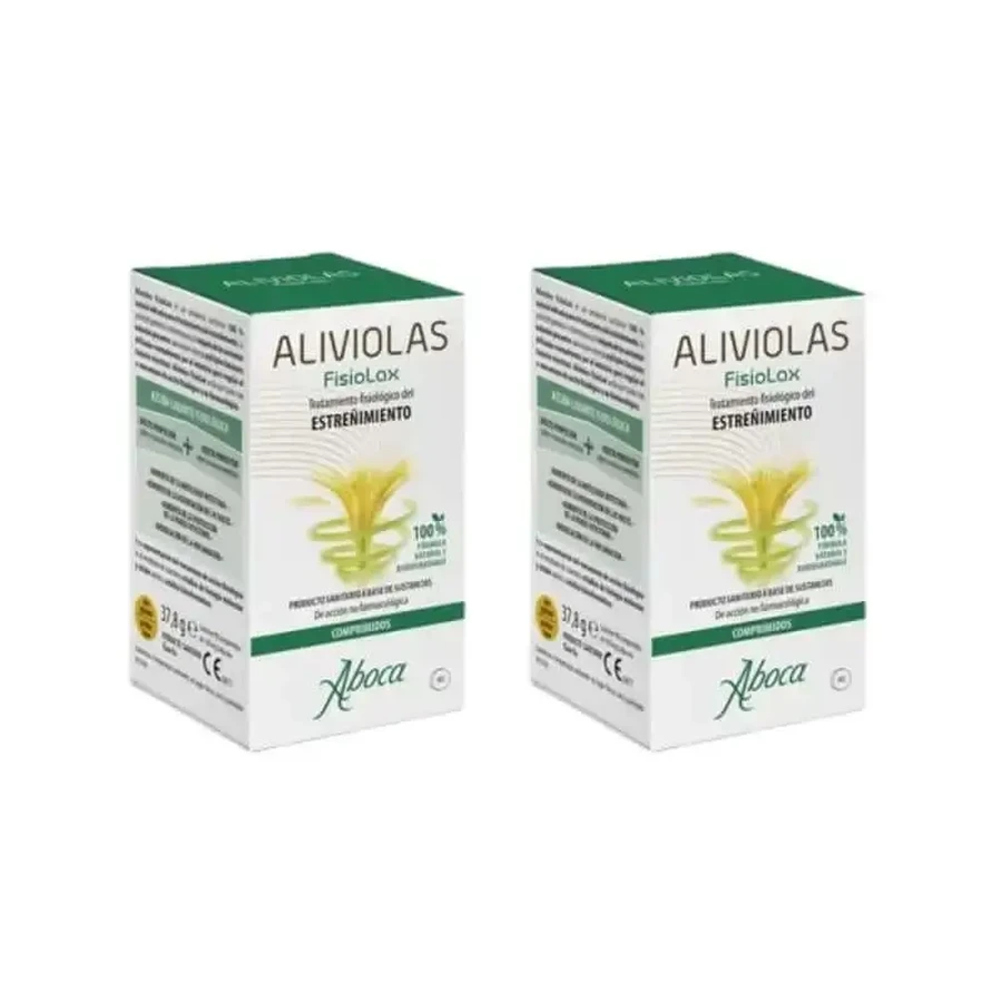 Aboca Aliviolas Fisiolax, 2х90 таблеток: ціни та характеристики