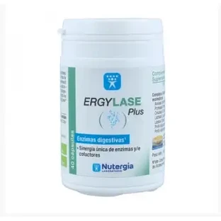 Nutergia Ergylase Plus Пищеварительные ферменты 40 капсул