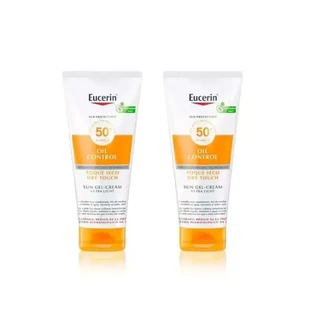 Eucerin Duplo Sun Duplo Dry Touch Sensitive Protect Gel Cream Spf 50+, 2 x 200 Ml