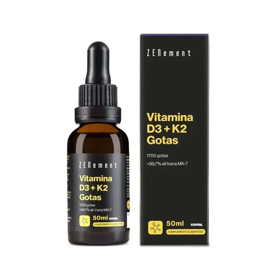 Zenement Витамин D3 + K2 капли, 50 мл: цены и характеристики