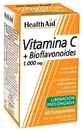 Health Aid Вітамін С 1000 Біофлавоноїди, 60 таблеток
