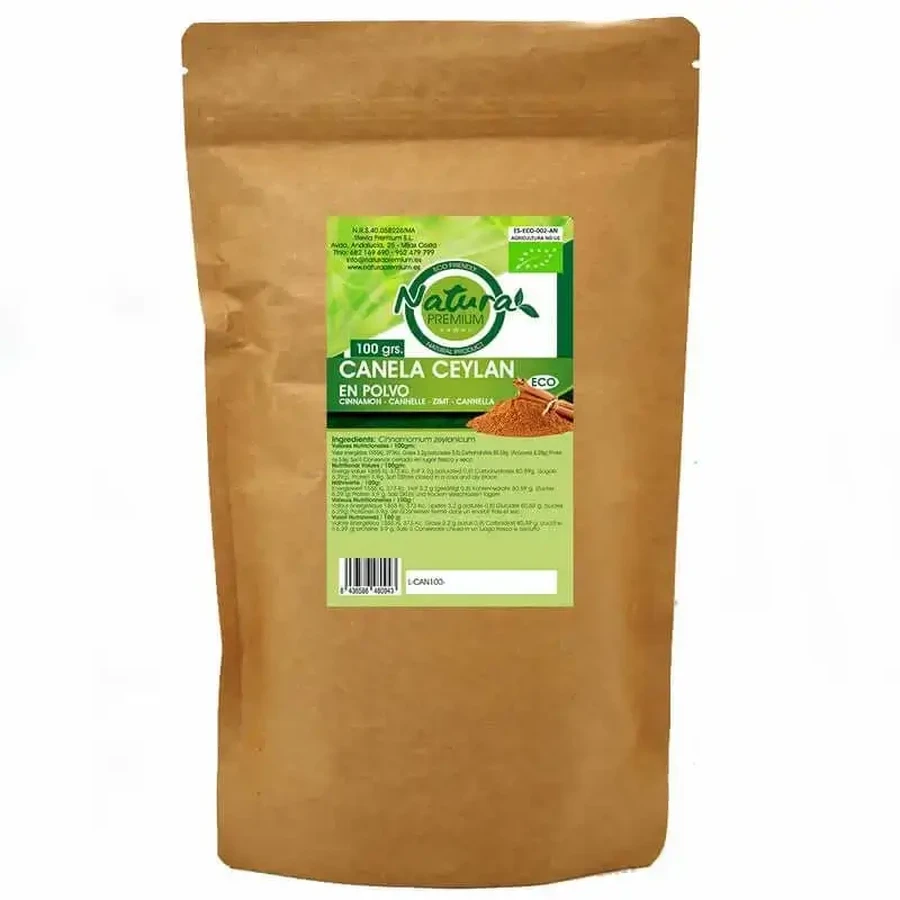 Natura Premium Ceylon Cinnamon Powder 125 g ORGANIC: цены и характеристики