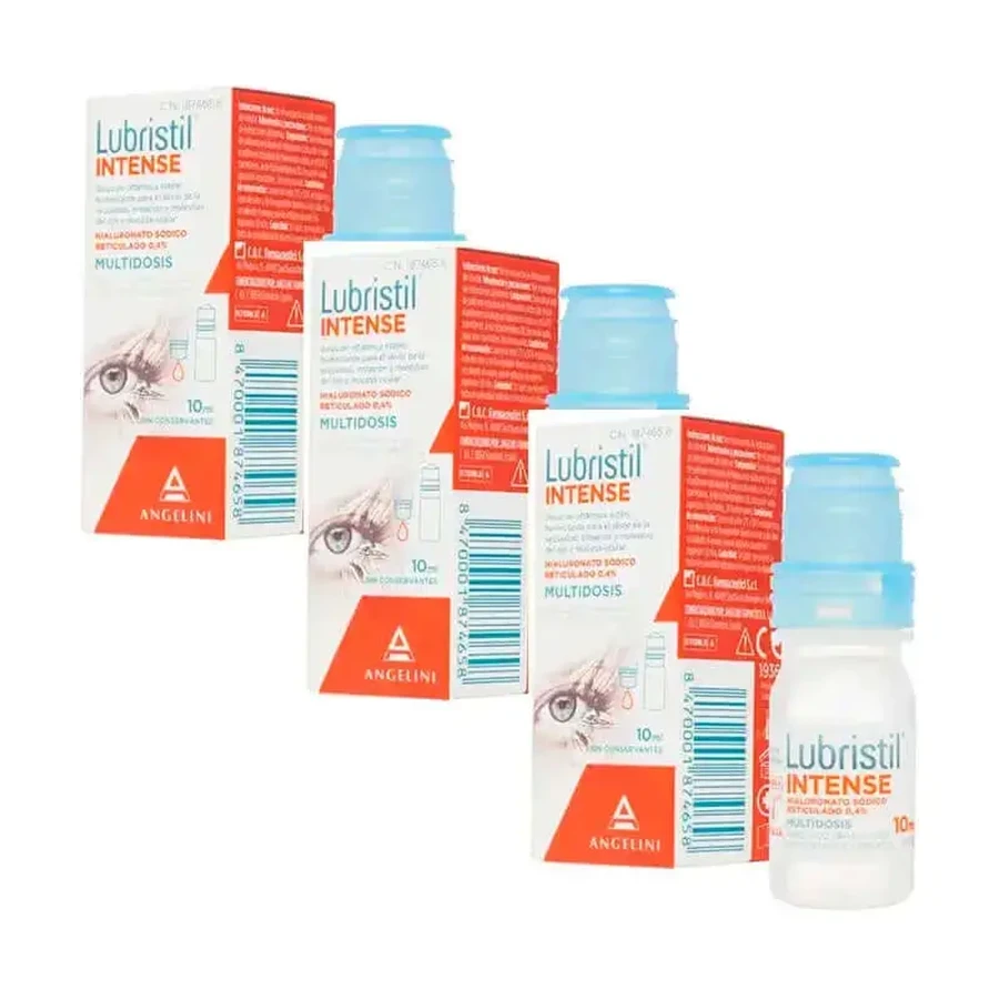 Lubristil Intense Multidose, упаковка 3 х 10 мл: ціни та характеристики