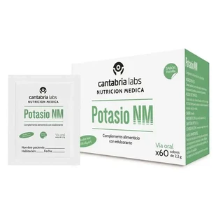 Калій NM 2,2 г х 60 пакетиків, Cantabria Labs Nutrición Médica
