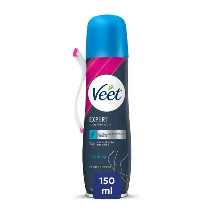 Veet Expert Депилирующий спрей для тела и ног для чувствительной кожи, 150 мл: цены и характеристики