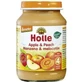 Holle Яблоко и персик 4 месяца 190 г Demeter