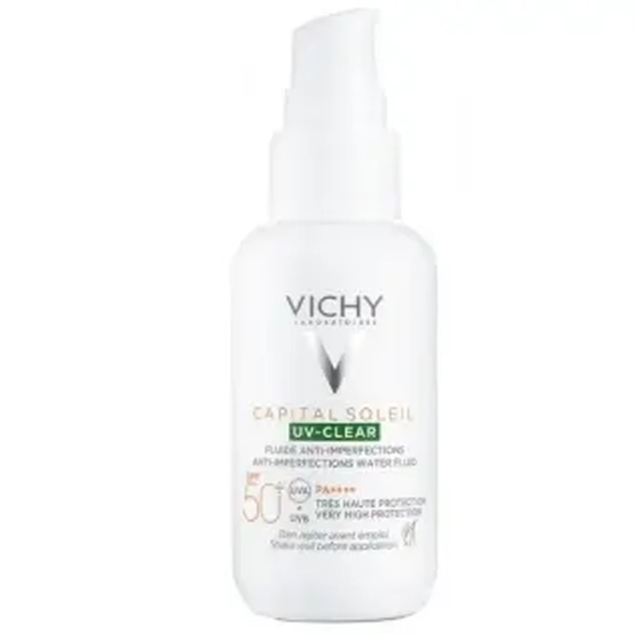 Vichy Capital Soleil UV-Clear SPF 50+ 40 мл: цены и характеристики