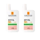 La Roche Posay Anthelios Anthelios Uv-Mune 400 Oil Control Невидимий флюїд SPF50+ з кольором, 2х50 мл