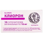 Клиорон 16 мг суппозитории вагинальные  блистер, №10: цены и характеристики
