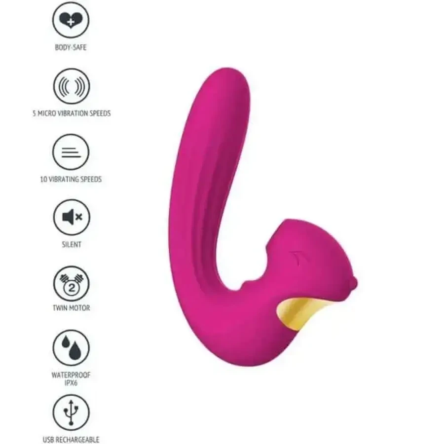 Стимулятор вібрацій небесного кохання Xocoon Celestial Love Vibe Fuchsia: ціни та характеристики