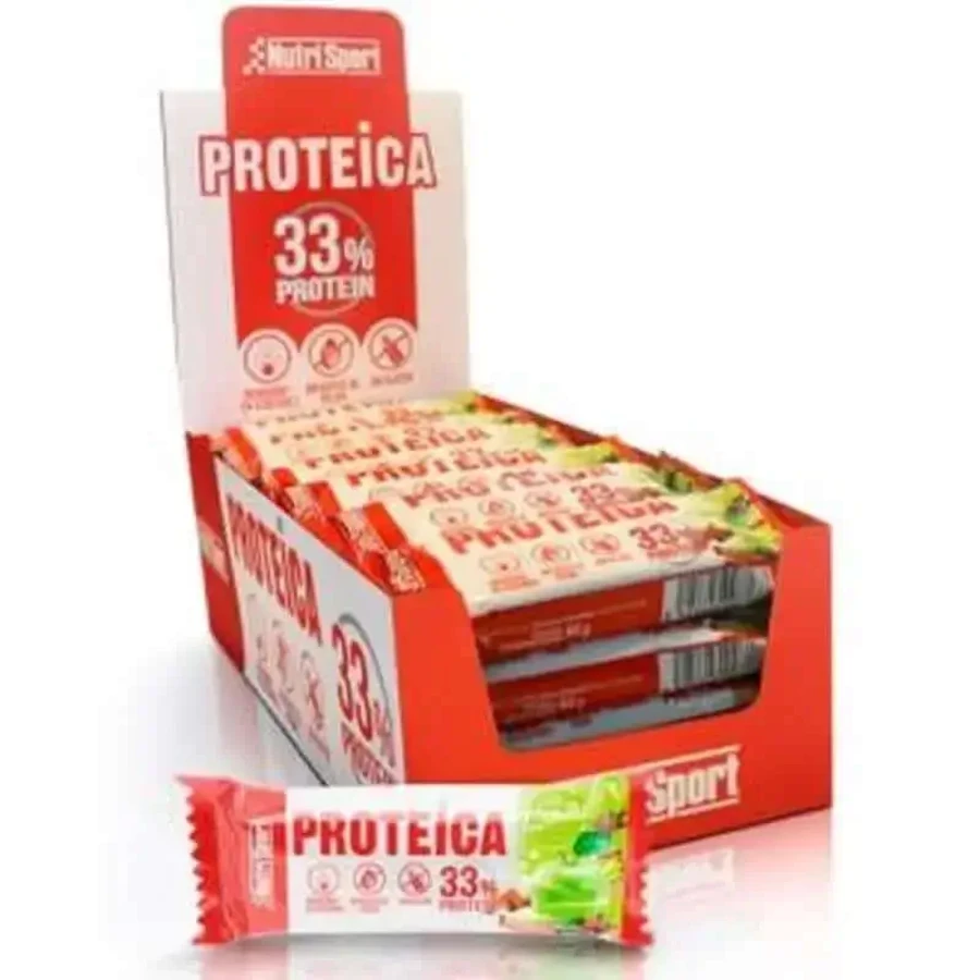 Nutrisport Протеиновый батончик Йогурт-мед-творог 24 шт.: цены и характеристики