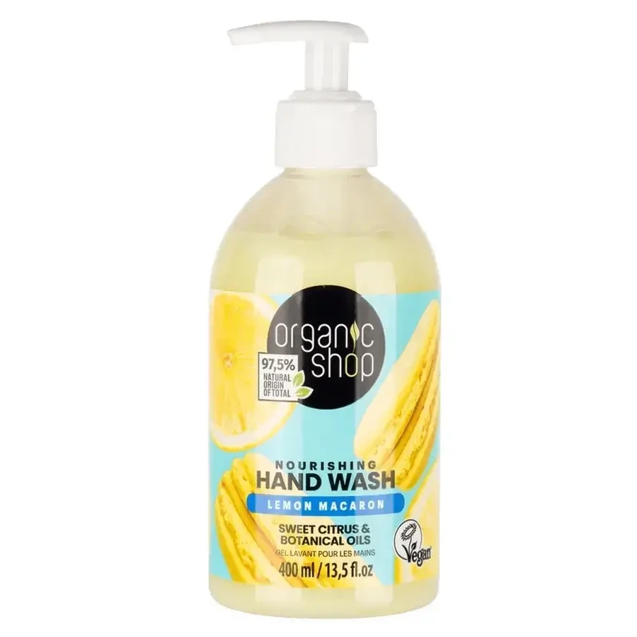 Organic Shop Crp Macaron Lemon Nourishing Hand Soap , 400 мл: цены и характеристики