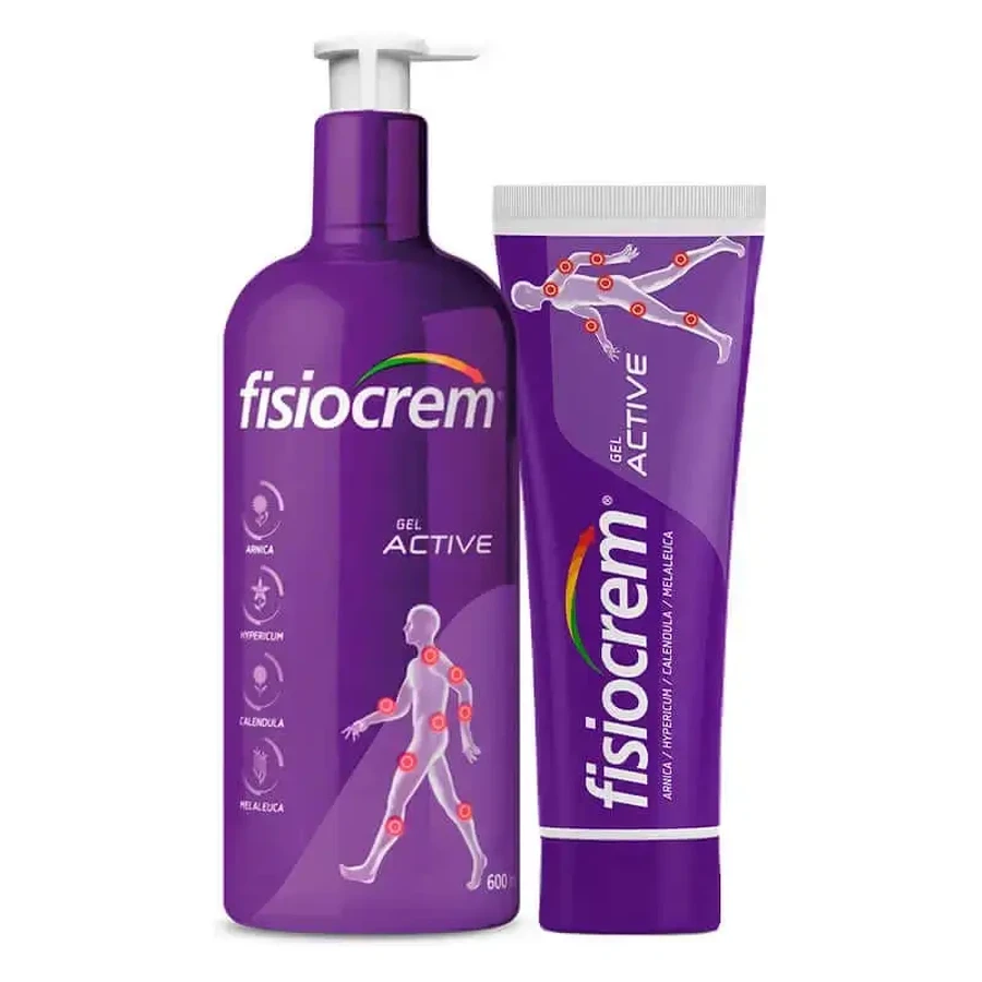 Fisiocrem Travel Pack Крем 60 + Fisiocrem Gel activ 600 мл: ціни та характеристики