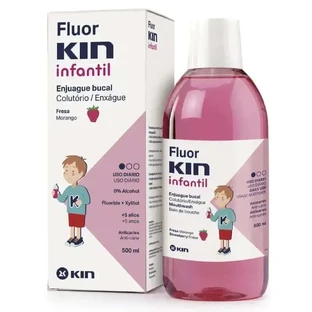 KIN FluorKIN Ополіскувач для дітей Полуниця 500 мл