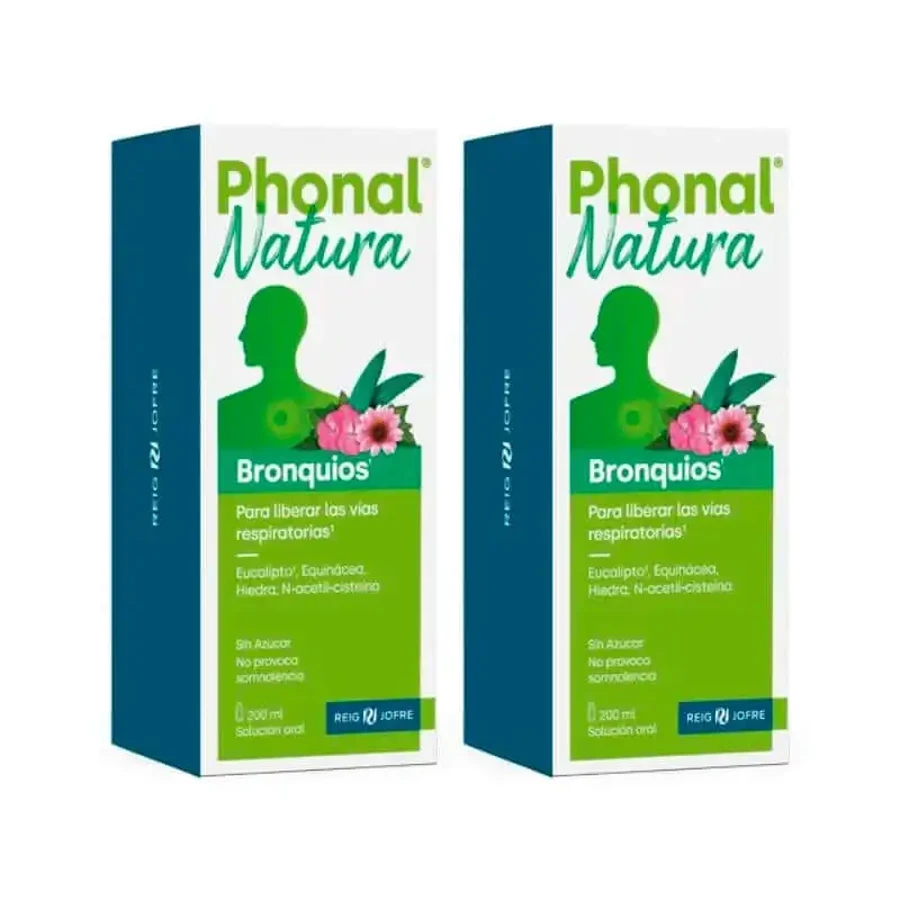 Phonal Natura Bronchial Bronchial Duplo, 2 x 200 мл: цены и характеристики
