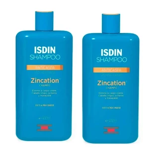 Шампунь для частого цинкування Isdin Zincation Frequency, упаковка 2 х 400 мл