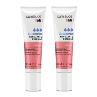 Увлажняющий крем для вульвы Cumlaude Lab Lubripiù, упаковка 2 x 30 мл