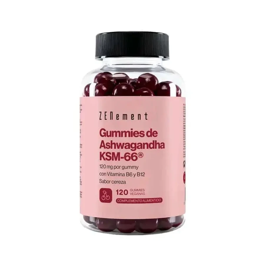 Zenement Ashwagandha Gummies Ksm-66, 120 веганських льодяників: ціни та характеристики