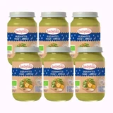 Babybio Спокойной ночи Горох-Кукуруза-Рис, упаковка 6 х 200 грамм