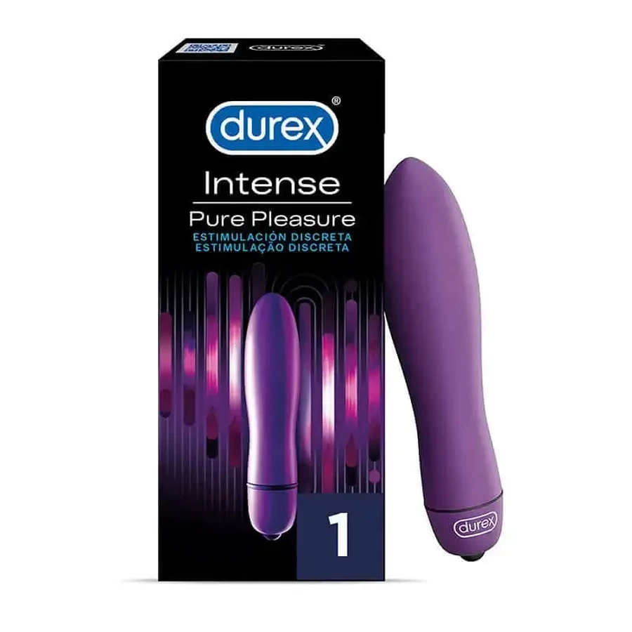 Durex Vibrator Mini Intense Orgasmic Pure Pleasure, кліторальний фалоімітатор для жінок: ціни та характеристики