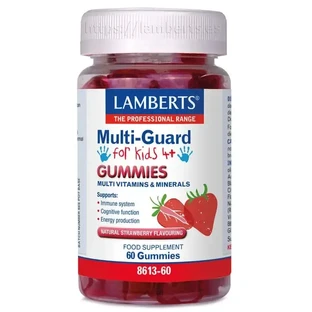 Lamberts Multi-Guard для детей, 60 жевательных резинок