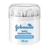 Детские подушечки Johnson'S Baby с наконечниками из 100% чистого хлопка, 1 x 200 подушечек