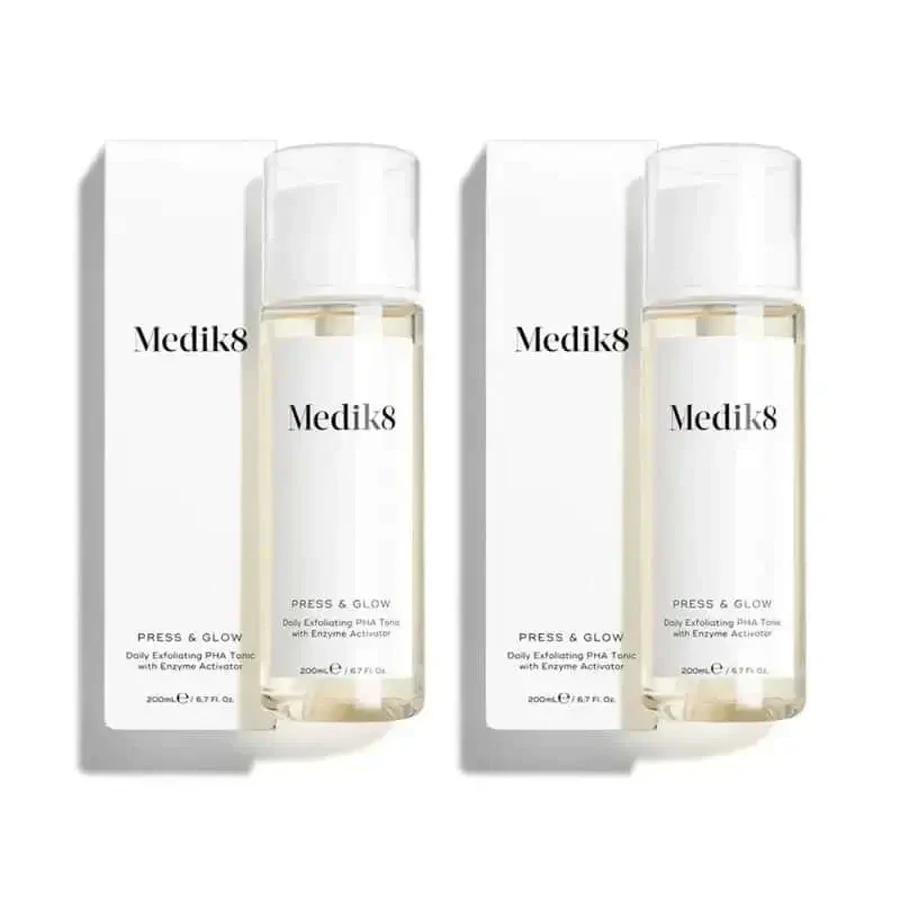 Medik8 Press & Glow , 2X200 мл: цены и характеристики