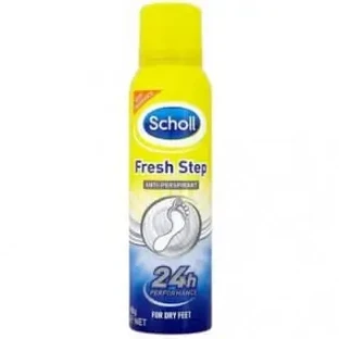 Дезодорант-антиперспірант для ніг Scholl Fresh Step 24 години, 150 мл