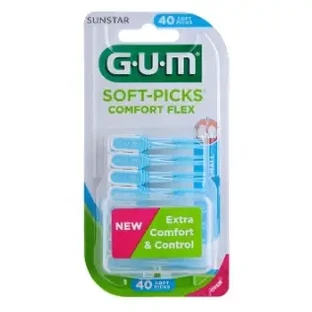 GUM Soft Picks Comfort Flex SMALL 40unds